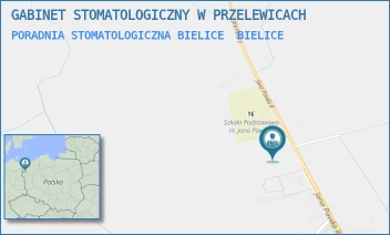 PORADNIA STOMATOLOGICZNA BIELICE - GABINET STOMATOLOGICZNY W PRZELEWICACH - JANA PAWŁA II 34A,  BIELICE