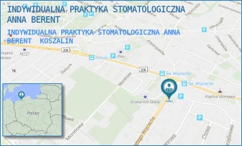 INDYWIDUALNA PRAKTYKA STOMATOLOGICZNA ANNA BERENT - INDYWIDUALNA PRAKTYKA STOMATOLOGICZNA ANNA BERENT - WOJCIECHA 1,  KOSZALIN