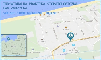 GABINET STOMATOLOGICZNY - INDYWIDUALNA PRAKTYKA STOMATOLOGICZNA EWA ZARZYCKA - B.CHROBREGO 9,  MIELNO