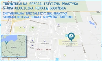 INDYWIDUALNA SPECJALISTYCZNA PRAKTYKA STOMATOLOGICZNA RENATA GODYŃSKA - INDYWIDUALNA SPECJALISTYCZNA PRAKTYKA STOMATOLOGICZNA RENATA GODYŃSKA - IWASZKIEWICZA 70,  GRYFINO
