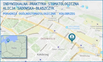 PORADNIA OGÓLNOSTOMATOLOGICZNA - INDYWIDUALNA PRAKTYKA STOMATOLOGICZNA ALICJA SADOWSKA-BŁASZCZYK - ALEJA ŚW. JANA PAWŁA II 23/4,  KOŁOBRZEG