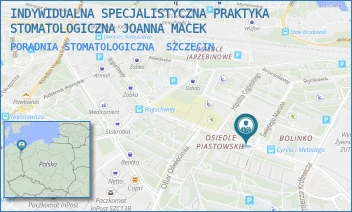 PORADNIA STOMATOLOGICZNA - INDYWIDUALNA SPECJALISTYCZNA PRAKTYKA STOMATOLOGICZNA JOANNA MACEK - MARCINA 1/2, SZCZECIN