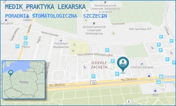 PORADNIA STOMATOLOGICZNA - MEDIK PRAKTYKA LEKARSKA - KASPRZAKA 3A,  SZCZECIN