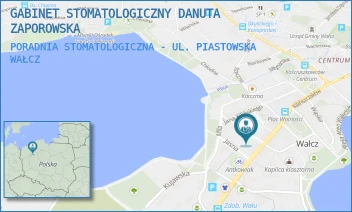 PORADNIA STOMATOLOGICZNA - UL. PIASTOWSKA - GABINET STOMATOLOGICZNY DANUTA ZAPOROWSKA - PIASTOWSKA 2-4/1,  WAŁCZ