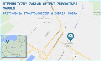 PRZYCHODNIA STOMATOLOGICZNA W DOBREJ - NIEPUBLICZNY ZAKŁAD OPIEKI ZDROWOTNEJ MARDENT - ARMII KRAJOWEJ 62,  DOBRA