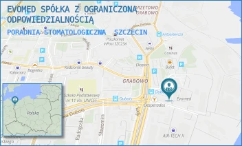 PORADNIA STOMATOLOGICZNA - EVOMED SPÓŁKA Z OGRANICZONA ODPOWIEDZIALNOŚCIĄ - STANISŁAWA DUBOIS 27,  SZCZECIN