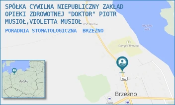 PORADNIA STOMATOLOGICZNA - SPÓŁKA CYWILNA NIEPUBLICZNY ZAKŁAD OPIEKI ZDROWOTNEJ "DOKTOR" PIOTR MUSIOŁ,VIOLETTA MUSIOŁ - BRZEŻNO 19,  BRZEŻNO