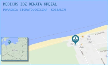 PORADNIA STOMATOLOGICZNA - MEDICUS ZOZ RENATA KRĘŻAŁ - 1 MAJA 20/9,  KOSZALIN