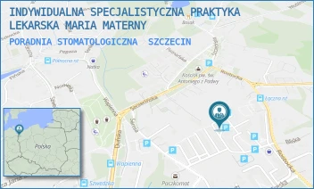 PORADNIA STOMATOLOGICZNA - INDYWIDUALNA SPECJALISTYCZNA PRAKTYKA LEKARSKA MARIA MATERNY - SŁOWACKA 31,  SZCZECIN