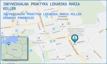 INDYWIDUALNA PRAKTYKA LEKARSKA MARIA KELLER - INDYWIDUALNA PRAKTYKA LEKARSKA MARIA KELLER - KUPIECKA 8,  DRAWSKO POMORSKIE