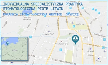 PORADNIA STOMATOLOGICZNA GRYFICE - INDYWIDUALNA SPECJALISTYCZNA PRAKTYKA STOMATOLOGICZNA PIOTR LITWIN - NIEPODLEGŁOŚCI 39/4,  GRYFICE
