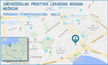 PORADNIA STOMATOLOGICZNA - INDYWIDUALNA PRAKTYKA LEKARSKA BOGDAN WOŹNIAK - KOŚCIUSZKI 2/5,  WAŁCZ