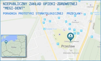 PORADNIA PROTETYKI STOMATOLOGICZNEJ - NIEPUBLICZNY ZAKŁAD OPIEKI ZDROWOTNEJ "MEGI-DENT" - 27A,  PRZECŁAW