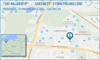 PORADNIA STOMATOLOGICZNA - "DE-KA-DENTE" - GABINETY STOMATOLOGICZNE - PRZYJACIÓŁ ŻOŁNIERZA 60/3,  SZCZECIN