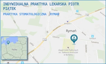 PRAKTYKA STOMATOLOGICZNA - INDYWIDUALNA PRAKTYKA LEKARSKA PIOTR PIĄTEK - SZKOLNA 4,  RYMAŃ