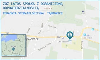 PORADNIA STOMATOLOGICZNA - ZOZ LATOS SPÓŁKA Z OGRANICZONĄ ODPOWIEDZIALNOŚCIĄ - UL. ZWYCIĘSTWA 15,  TĄPKOWICE