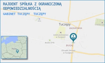 GABINET TUCZĘPY - RAJDENT SPÓŁKA Z OGRANICZONĄ ODPOWIEDZIALNOŚCIĄ - 37,  TUCZĘPY
