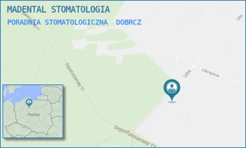 PORADNIA STOMATOLOGICZNA - MADENTAL STOMATOLOGIA - LEŚNA 2,  DOBRCZ