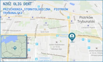 PRZYCHODNIA STOMATOLOGICZNA - NZOZ OLIG DENT - ALEJA 3 MAJA 2,  PIOTRKÓW TRYBUNALSKI