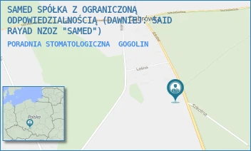 PORADNIA STOMATOLOGICZNA - SAMED SPÓŁKA Z OGRANICZONĄ ODPOWIEDZIALNOŚCIĄ - UL. SZKOLNA 27,  GOGOLIN