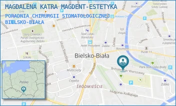 PORADNIA CHIRURGII STOMATOLOGICZNEJ - MAGDALENA KATRA MAGDENT-ESTETYKA - BOHATERÓW WARSZAWY 13A/1,  BIELSKO-BIAŁA