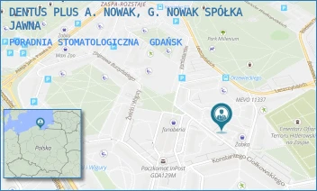 PORADNIA STOMATOLOGICZNA - DENTUS PLUS A. NOWAK, G. NOWAK SPÓŁKA KOMANDYTOWA - UL. STEFANA DRZEWIECKIEGO 9/8,  GDAŃSK