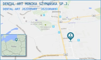 DENTAL-ART JEZIORANY - SZYMAŃSCY STOMATOLOGIA SPÓŁKA JAWNA - KONOPNICKIEJ 13,  JEZIORANY