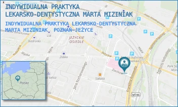 INDYWIDUALNA PRAKTYKA LEKARSKO-DENTYSTYCZNA MARTA MIZINIAK - INDYWIDUALNA PRAKTYKA LEKARSKO-DENTYSTYCZNA MARTA MIZINIAK - ZACISZE 1A/2,  POZNAŃ-JEŻYCE