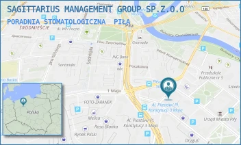 PORADNIA STOMATOLOGICZNA - SAGITTARIUS MANAGEMENT GROUP SP.Z.O.O - 11 LISTOPADA 7/9,  PIŁA