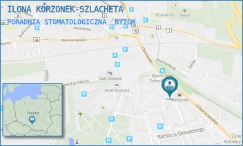 PORADNIA STOMATOLOGICZNA - ILONA KORZONEK-SZLACHETA - UL. CHORZOWSKA 14,  BYTOM