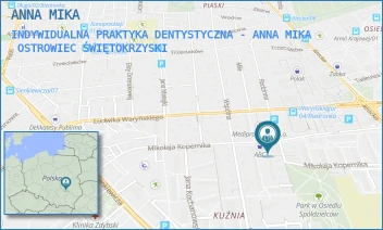 INDYWIDUALNA PRAKTYKA DENTYSTYCZNA - ANNA MIKA - ANNA MIKA - KOPERNIKA 14/-,  OSTROWIEC ŚWIĘTOKRZYSKI