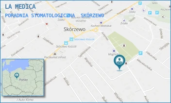 PORADNIA STOMATOLOGICZNA - LA MEDICA - KOLEJOWA 6,  SKÓRZEWO