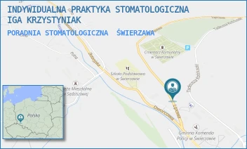 PORADNIA STOMATOLOGICZNA - INDYWIDUALNA PRAKTYKA STOMATOLOGICZNA IGA WADECKA - UL. LIPOWA 3,  ŚWIERZAWA