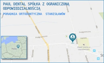 PORADNIA ORTODONTYCZNA - PAUL DENTAL SPÓŁKA Z OGRANICZONĄ ODPOWIEDZIALNOŚCIĄ - SZKOLNA 6,  STANISŁAWÓW