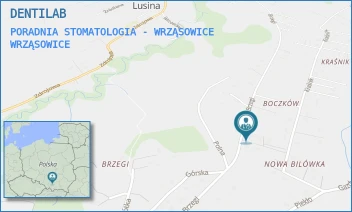 PORADNIA STOMATOLOGIA - WRZĄSOWICE - DENTILAB - UL. BRZEGI 99,  WRZĄSOWICE