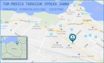 PORADNIA STOMATOLOGICZNA - TAR-MEDICA TARASIUK SPÓŁKA JAWNA - BOLESŁAWA CHROBREGO 10,  SZCZYTNO