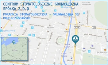 PORADNIA STOMATOLOGICZNA - GRUNWALDZKA 33 - CS CENTRUM STOMATOLOGICZNE SPÓŁKA Z O.O. - UL. GRUNWALDZKA 33,  PRUSZCZ GDAŃSKI