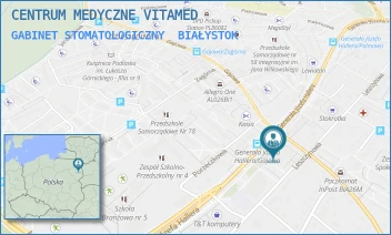 GABINET STOMATOLOGICZNY - CENTRUM MEDYCZNE VITAMED - GENERAŁA JÓZEFA HALLERA 8/2/10, BIAŁYSTOK