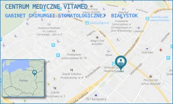 GABINET CHIRURGII STOMATOLOGICZNEJ - CENTRUM MEDYCZNE VITAMED - GENERAŁA JÓZEFA HALLERA 8/2/11, BIAŁYSTOK