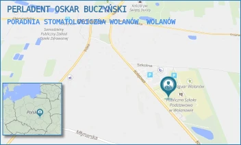 PORADNIA STOMATOLOGICZNA WOLANÓW - PERLADENT OSKAR BUCZYŃSKI - KOLEJOWA 29,  WOLANÓW