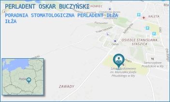 PORADNIA STOMATOLOGICZNA PERLADENT IŁŻA - PERLADENT OSKAR BUCZYŃSKI - BODZENTYŃSKA 45,  IŁŻA
